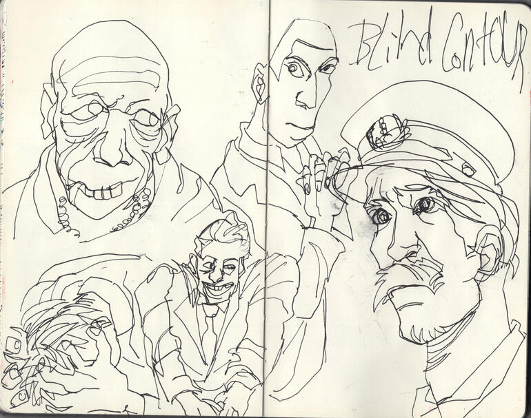 Blind Contour